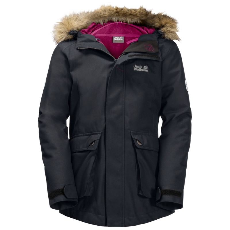 

Куртка 3 в 1 G ELK ISLAND 3IN1 PARKA Jack Wolfskin 1606752-6350 128 Серый