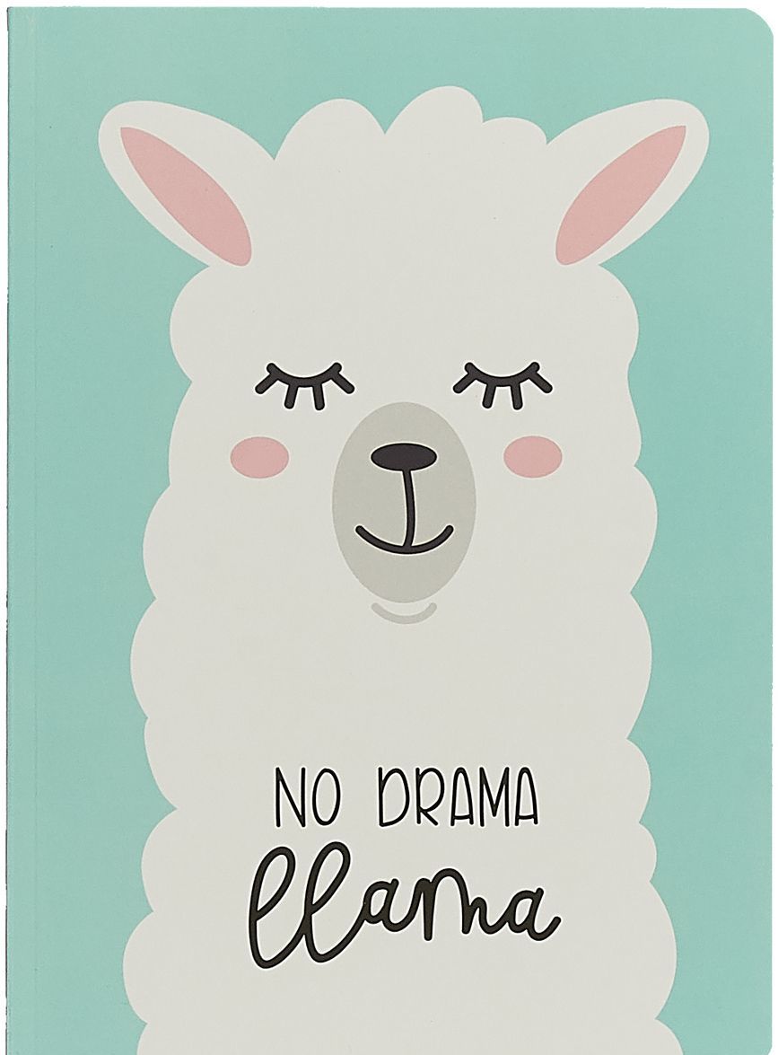 

Лама. No drama. Блокнот