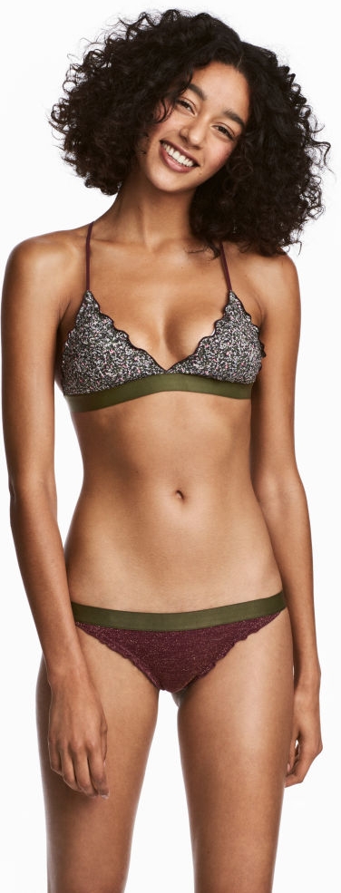 

Нижняя часть купальника H&M hml09100228 32 Бордовая