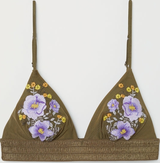 

Верхняя часть купальника H&M hml09300237 32 B60 Хаки