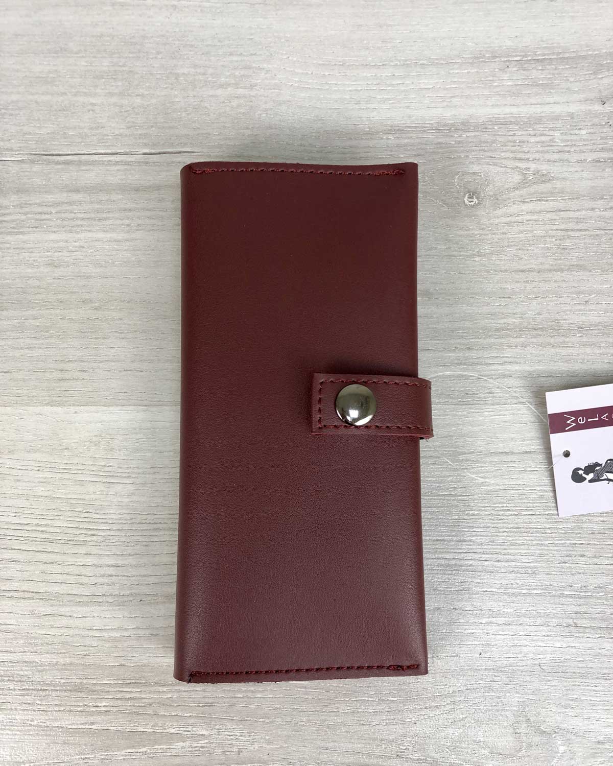 

Кошелек цвета бордо (wl-70113)