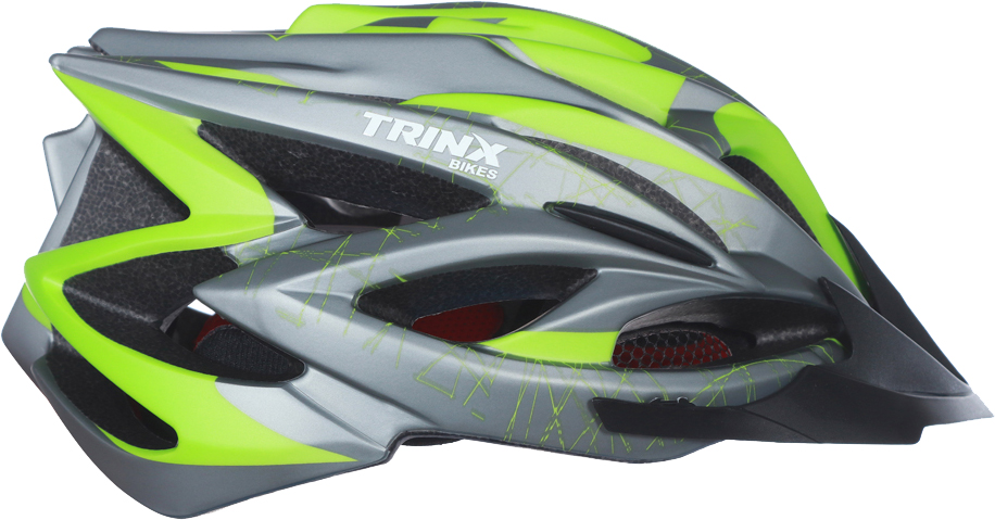 

Велосипедный шлем TRINX TT07 L 58 - 61 см Grey-Green (TT07.grey-green.l)