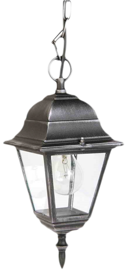 

Подвесной уличный светильник Lusterlicht QMT 1115S WimbledonI черное серебро (LUST-9612)