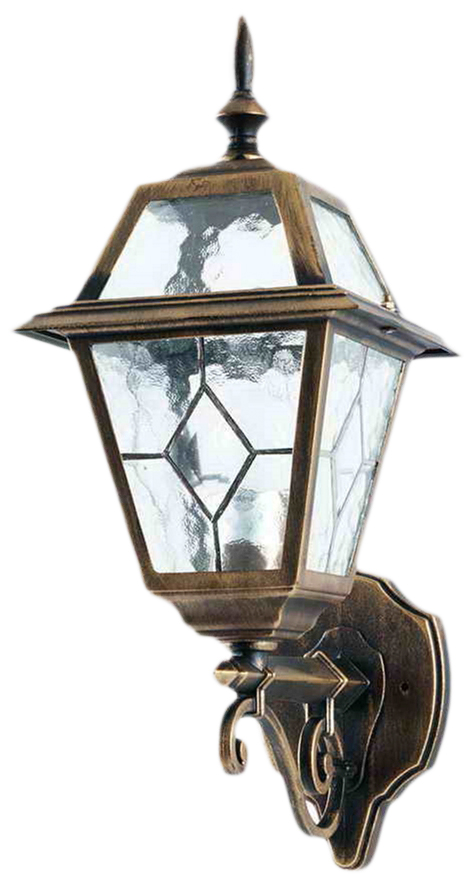 

Настенный уличный светильник Lusterlicht QMT 1361-A Faro I старое золото (LUST-46306)