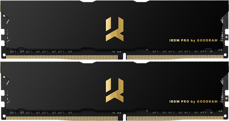 

Оперативная память Goodram DDR4-4000 16384MB PC4-32000 (Kit of 2x8192) IRDM Pro Pitch Black (IRP-4000D4V64L18S/16GDC)