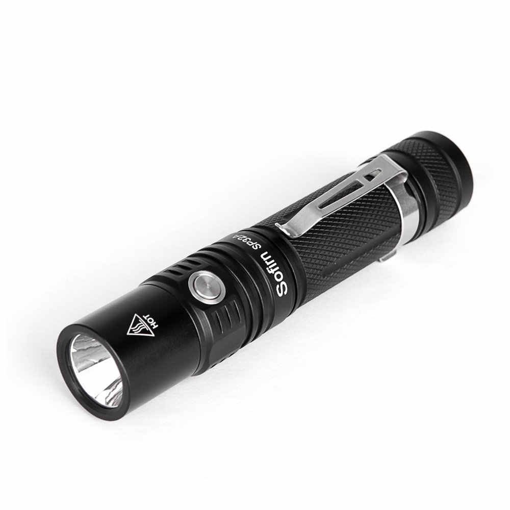 

Фонарик ручной Sofirn SP32A 1550 Lm 1x18650 Panasonic 3400mAh 220V зарядка