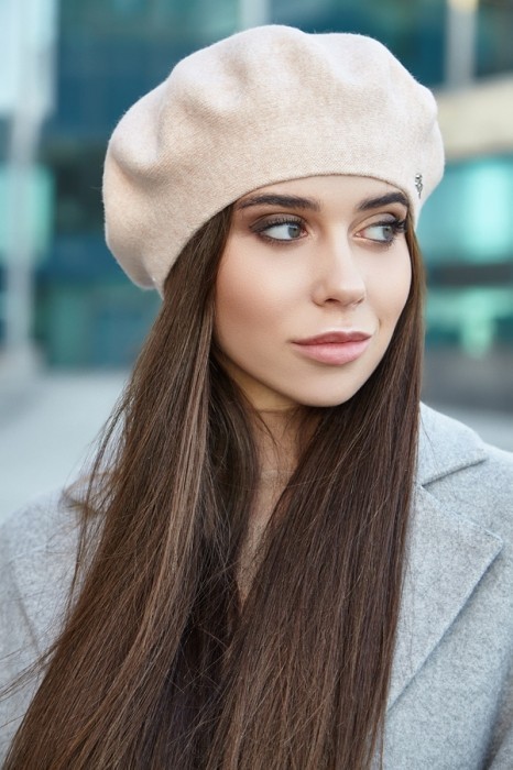 

Берет женский BRAXTON 5119 Амелия кремовый