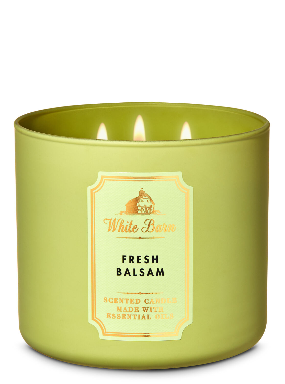 

Свеча ароматизированная Bath & Body Works FRESH BALSAM Bath and Body Works BBW0046W 411 г Зелёный