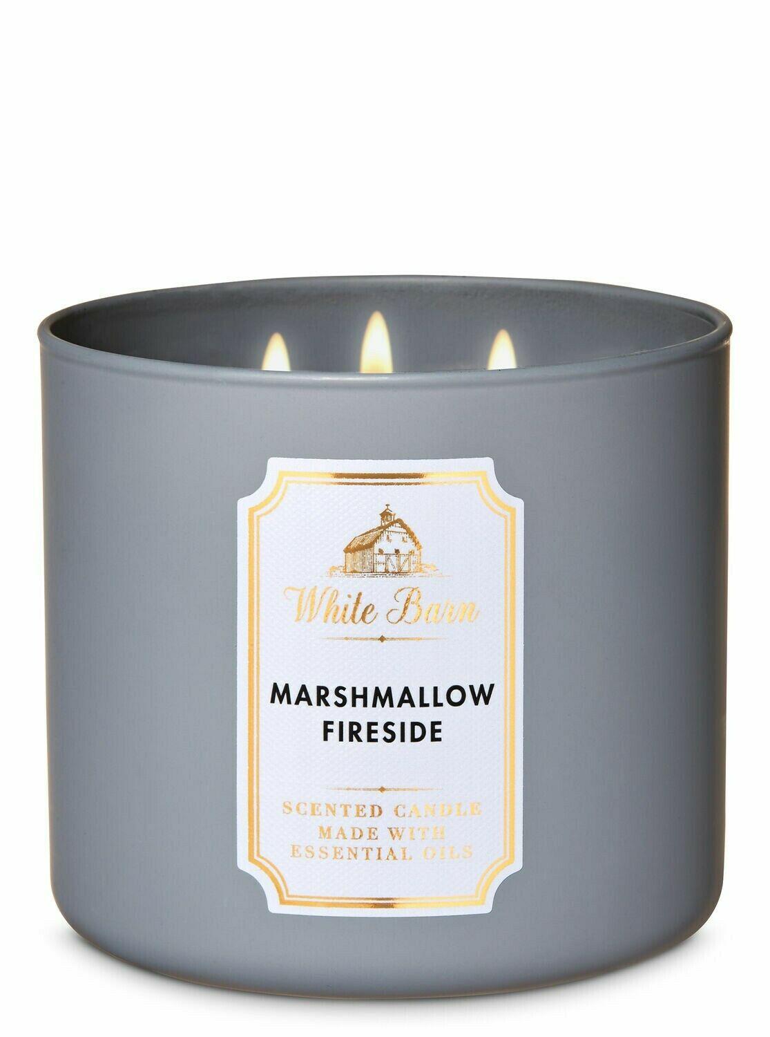 

Свеча ароматизированная Bath & Body Works MARSHMALLOW FIRESIDE Bath and Body Works BBW0089W 411 г Серый
