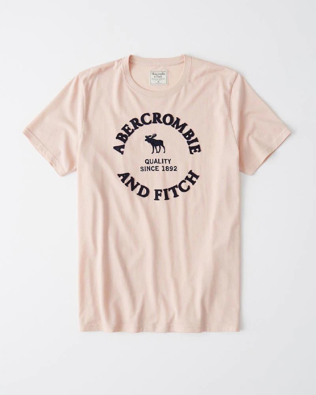 

Футболка Abercrombie & Fitch AF7370M L Светло-розовый