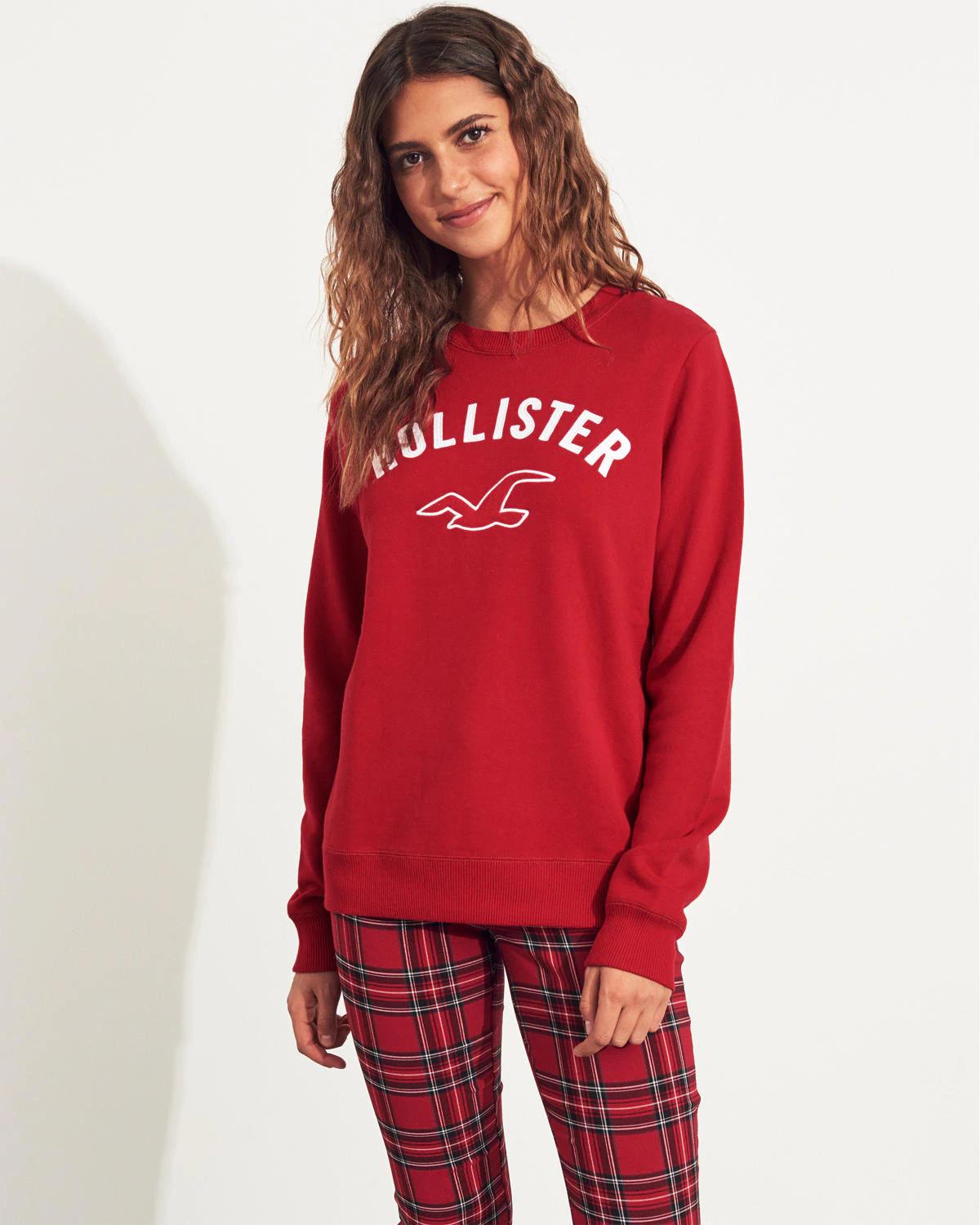 

Свитшот женский - свитшот Hollister HC7792W XS Красный
