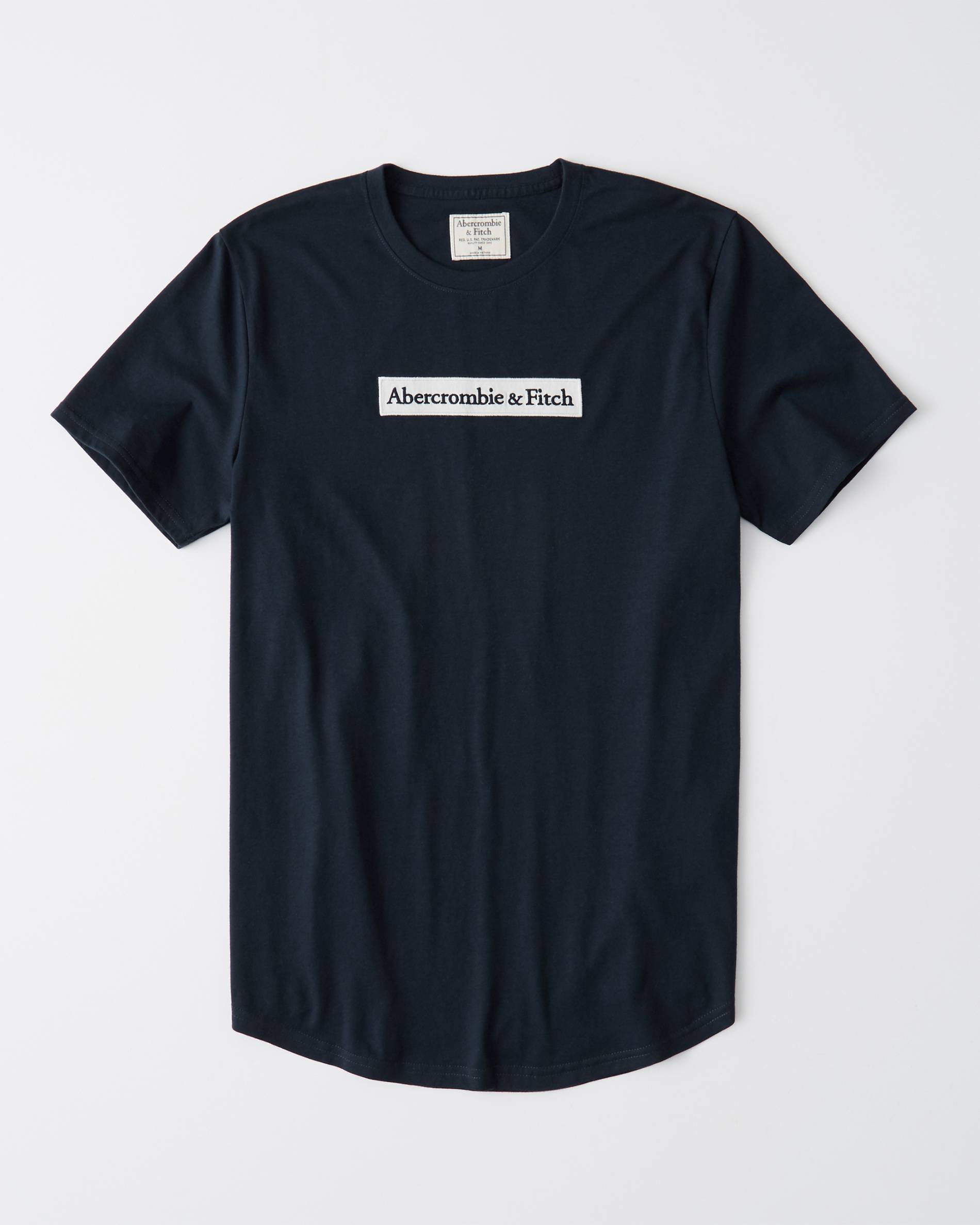 

Футболка Abercrombie & Fitch AF7466M  Темно-синий, Футболка Abercrombie & Fitch AF7466M S Темно-синий