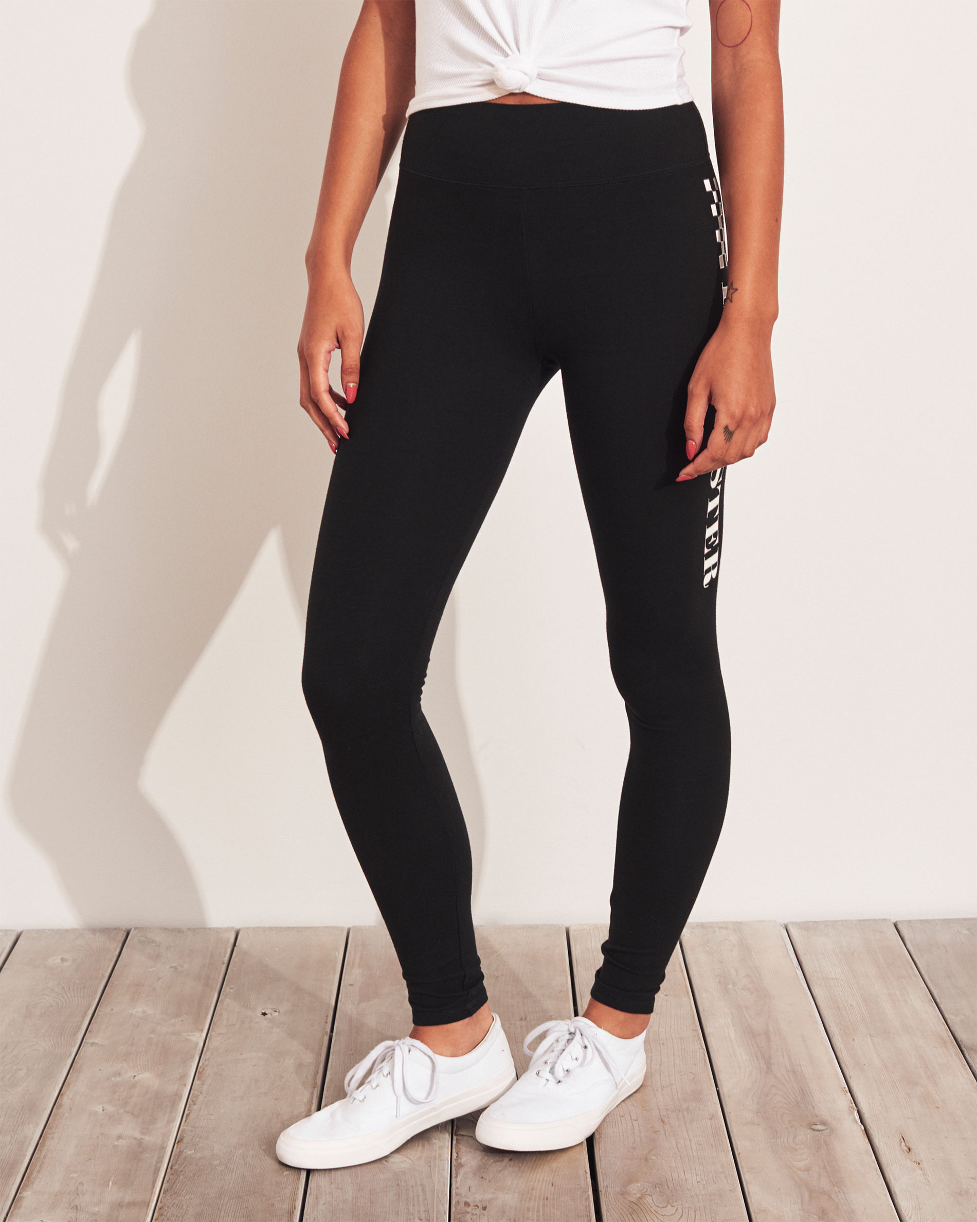 

Леггинсы - лосины Hollister HC6921W XS Черный