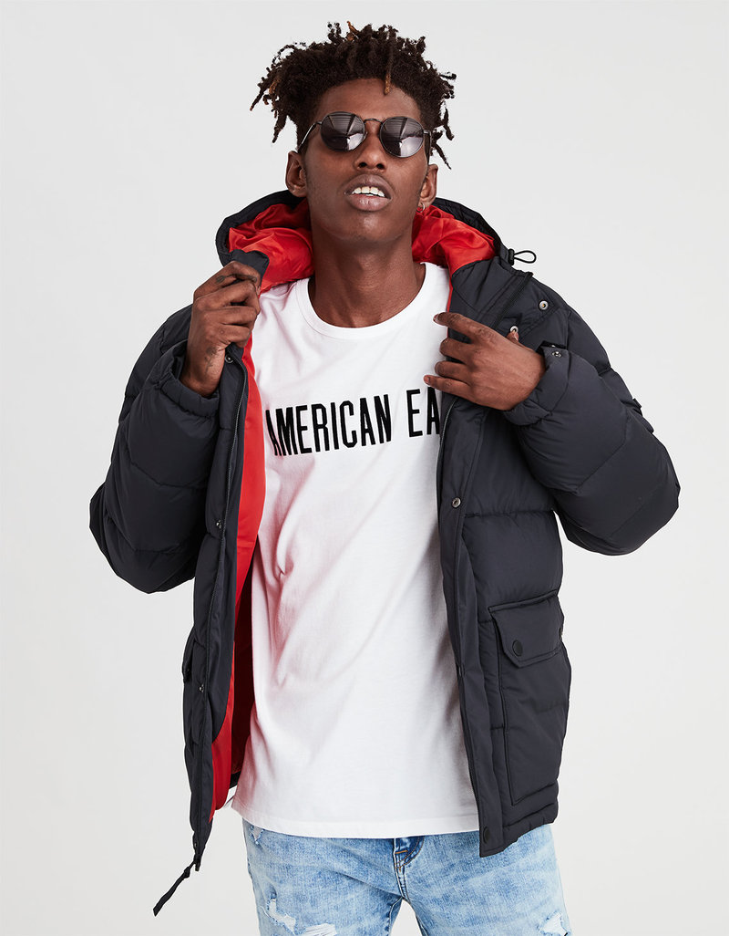 

Куртка демисезонная - мужская куртка American Eagle AE4528M M Черный