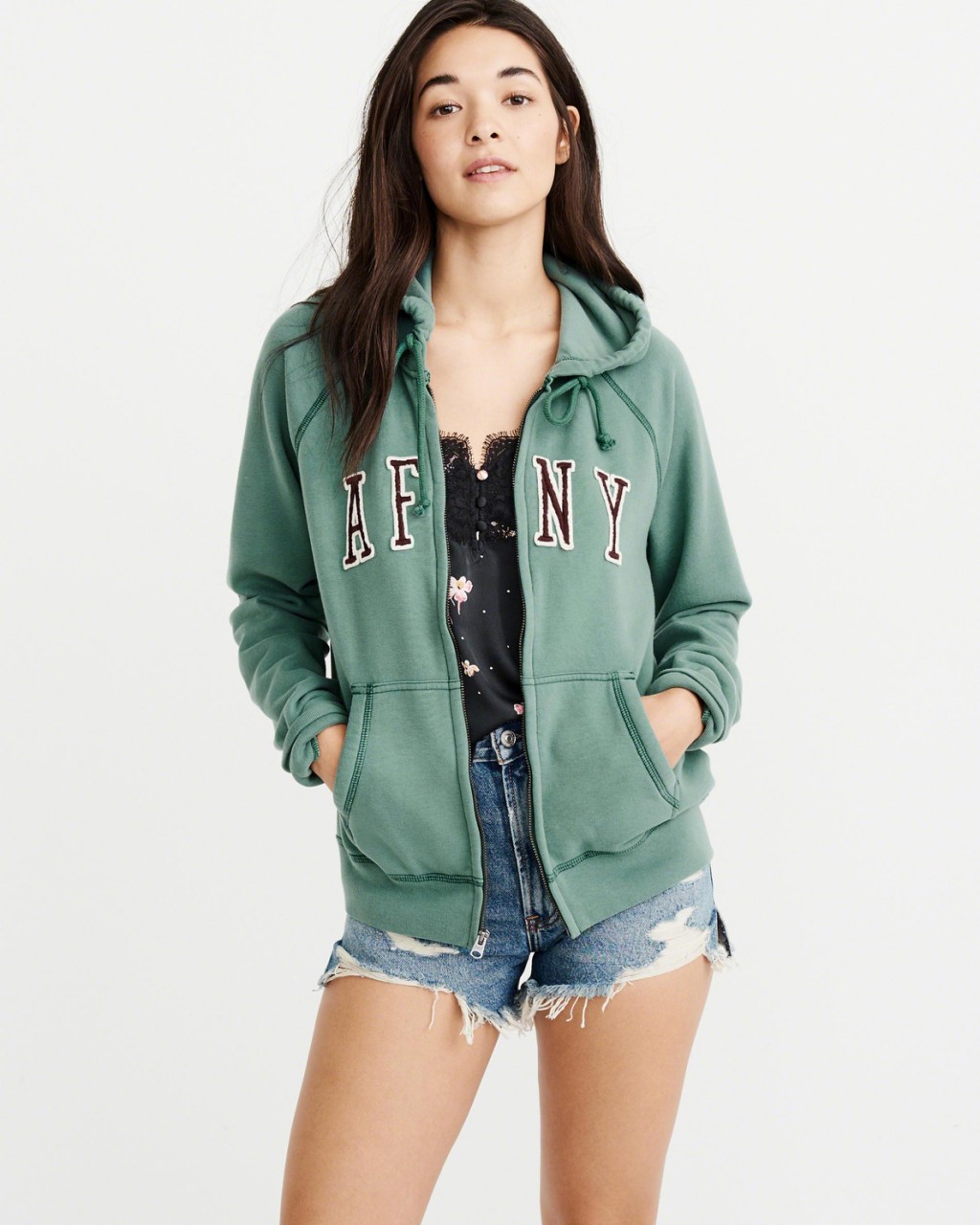 

Толстовка женская - толстовка Abercrombie & Fitch AF5624W  10216 Зелёный, Толстовка женская - толстовка Abercrombie & Fitch AF5624W S 10216 Зелёный