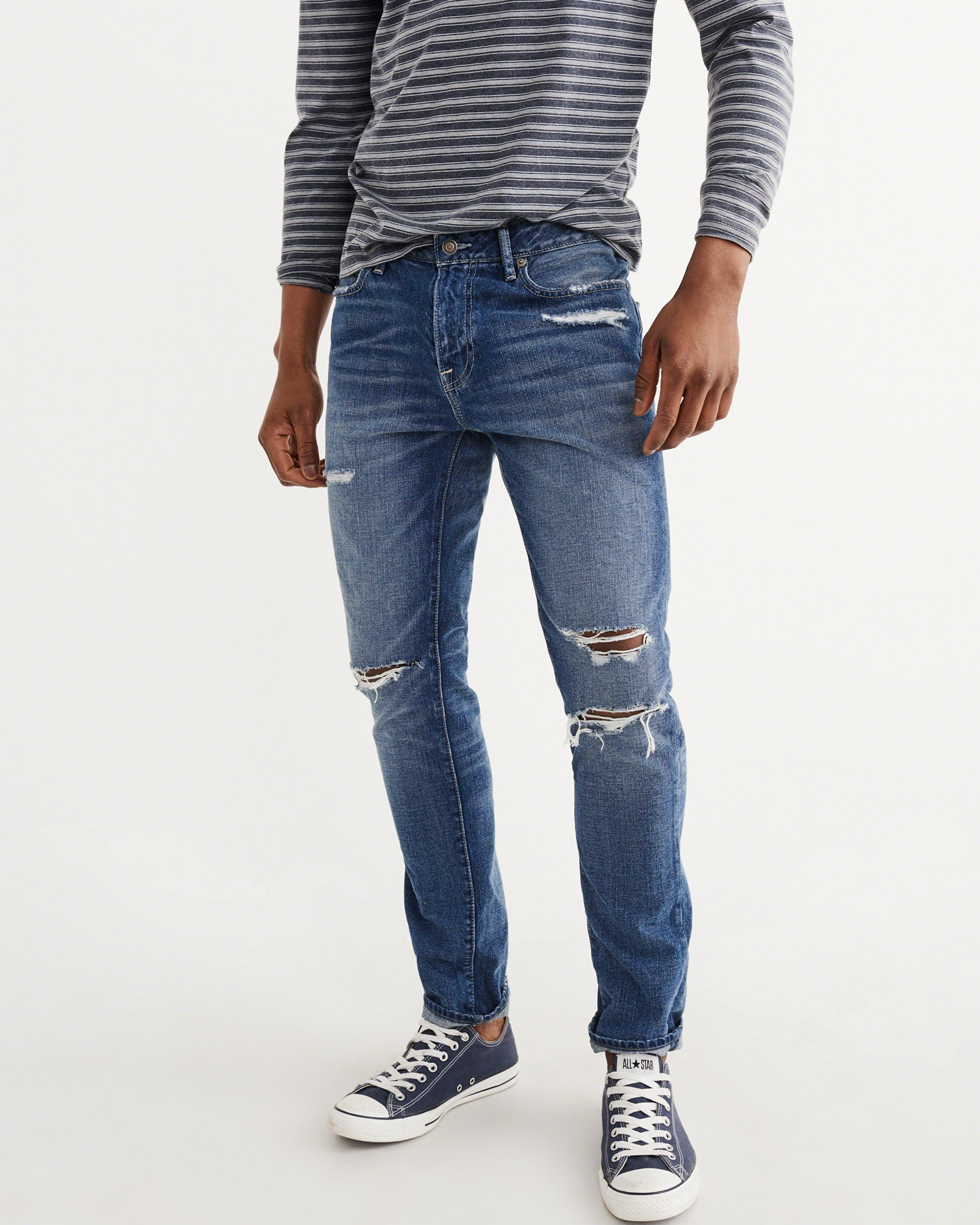 

Джинсы Athletic Skinny Abercrombie & Fitch AF3075M 34/32 Синий