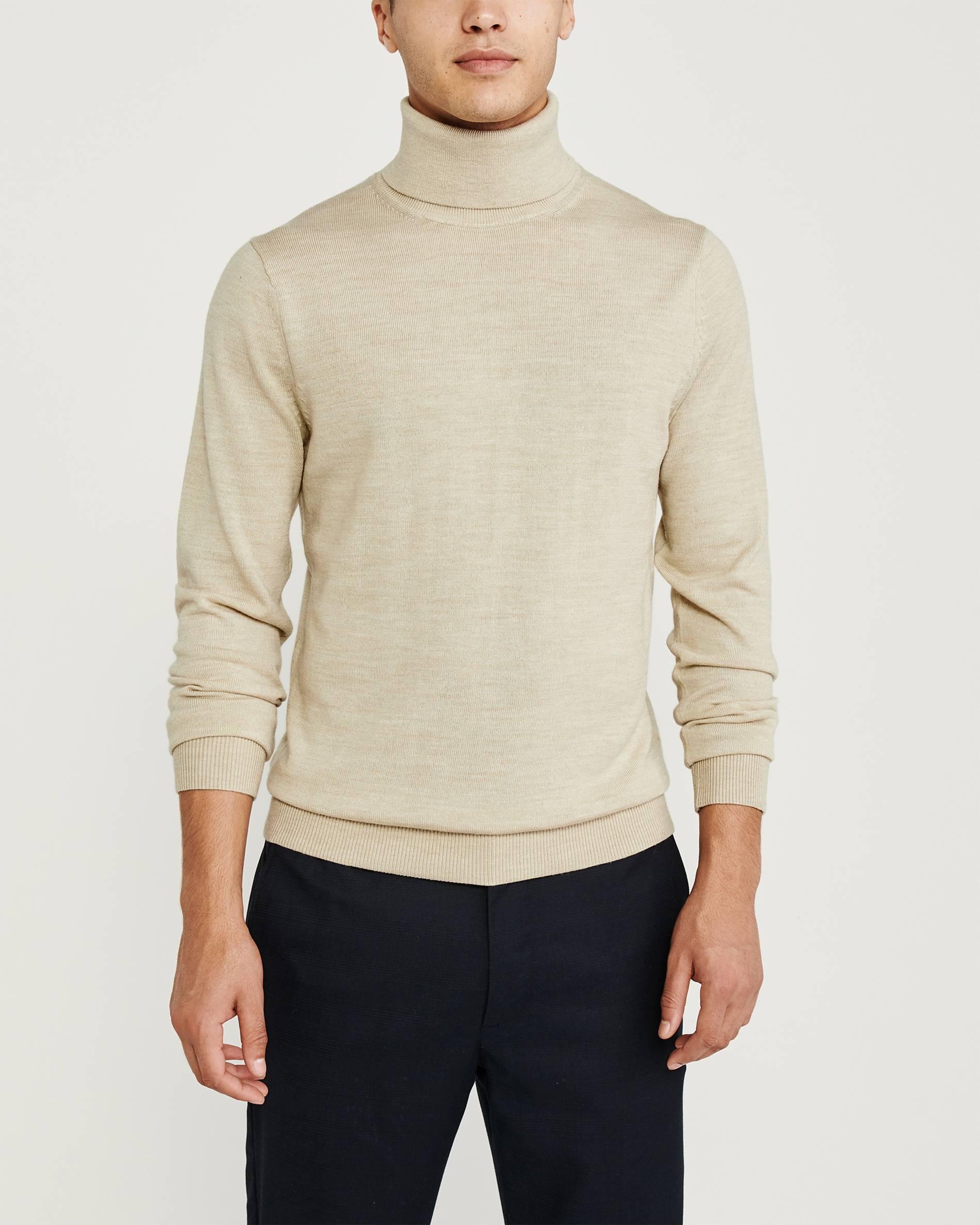 

Свитер мужской - свитер Abercrombie & Fitch AF6101M XL Кремовый