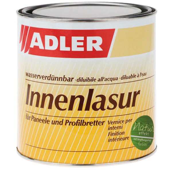 

Бесцветный лак для деревянных стен с УФ фильтром Adler Innenlasur UV100