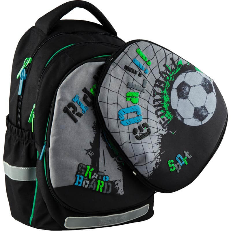 

Рюкзак школьный ортопедический Kite Education Cool Чёрный (K19-723M-2)