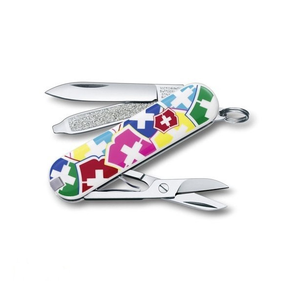 

Нож Victorinox Classic, разноцветный