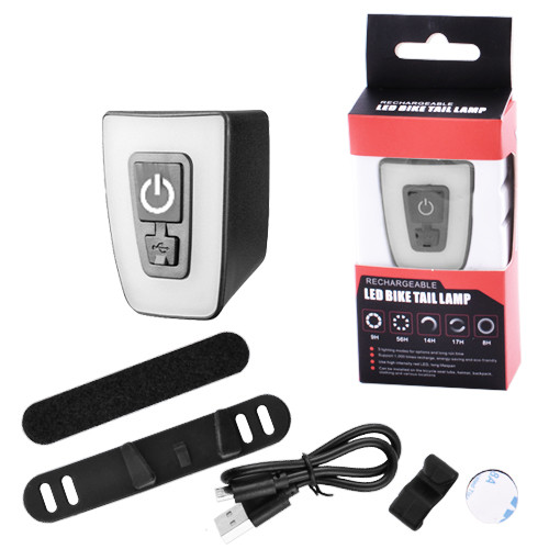 

Велофонарь габаритный аккумуляторный Bike T11-15LED, ЗУ micro USB (t6493)