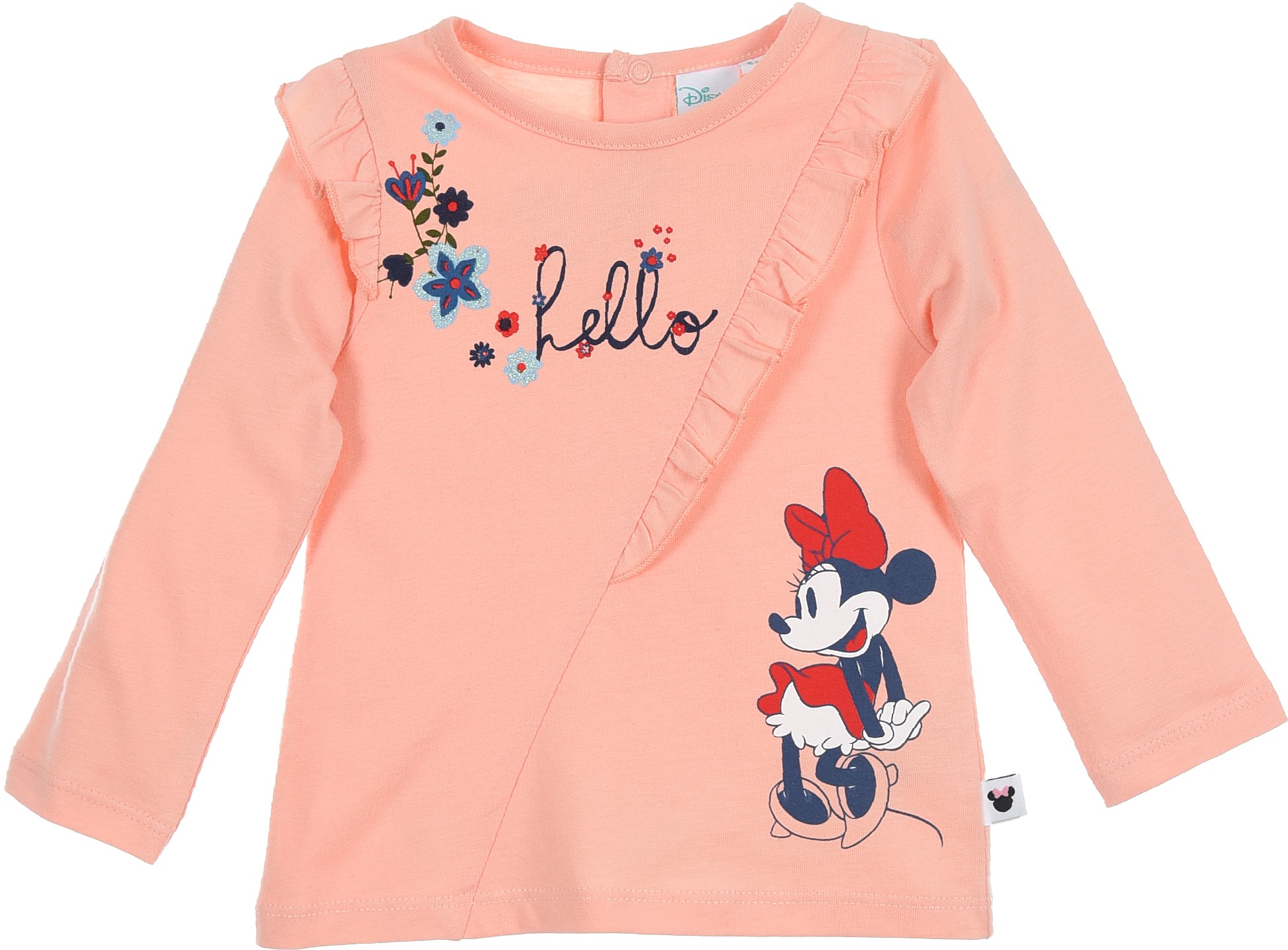 

Футболка с длинными рукавами Disney Minnie Mouse HS0094 68 см Coral