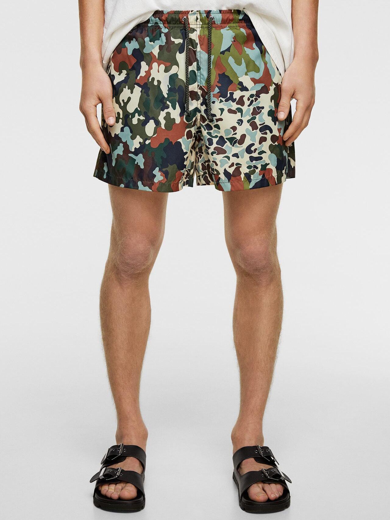 

Шорты пляжные Zara 8574/429/505-AAED M Милитари