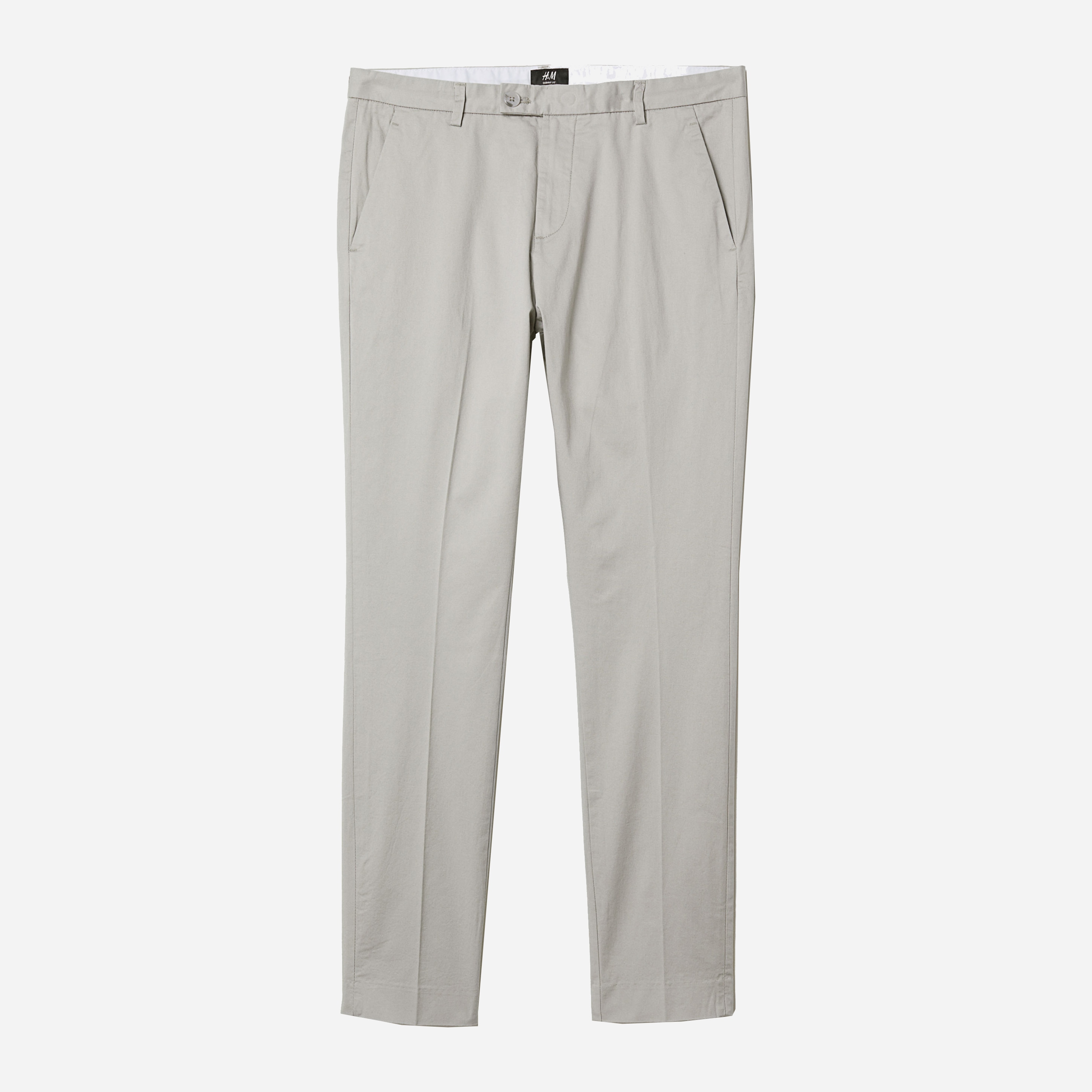 

Брюки H&M 6532298-ACWW 56 Светло-серые