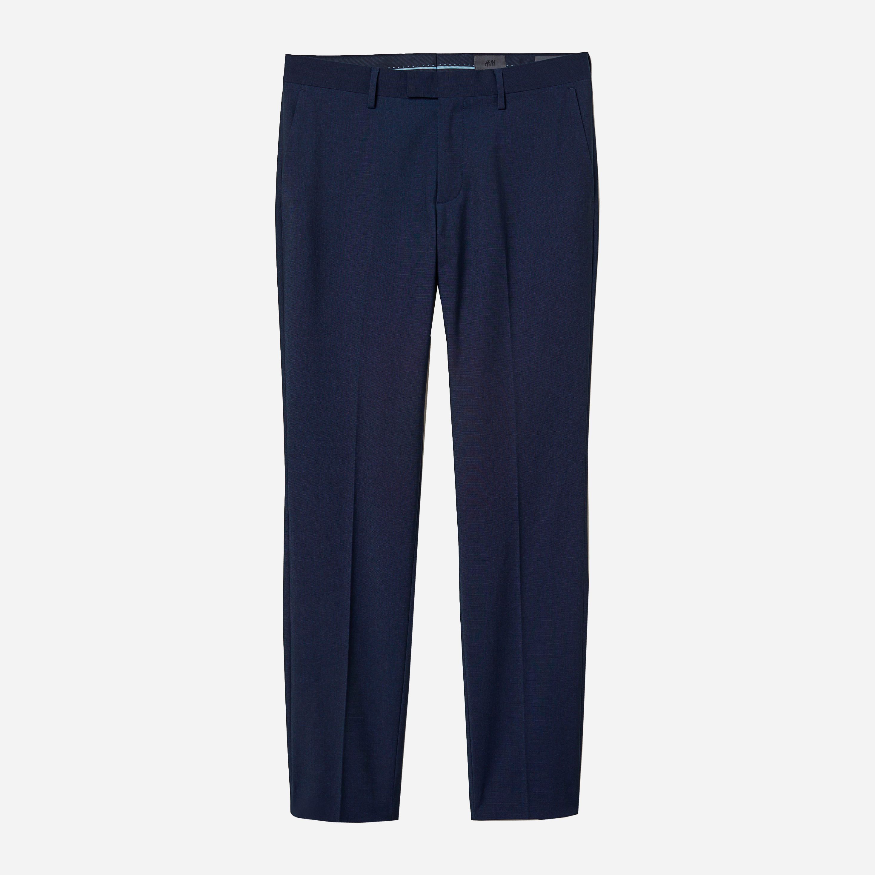 

Брюки H&M 6390808-AAQJ 48 Темно-синие