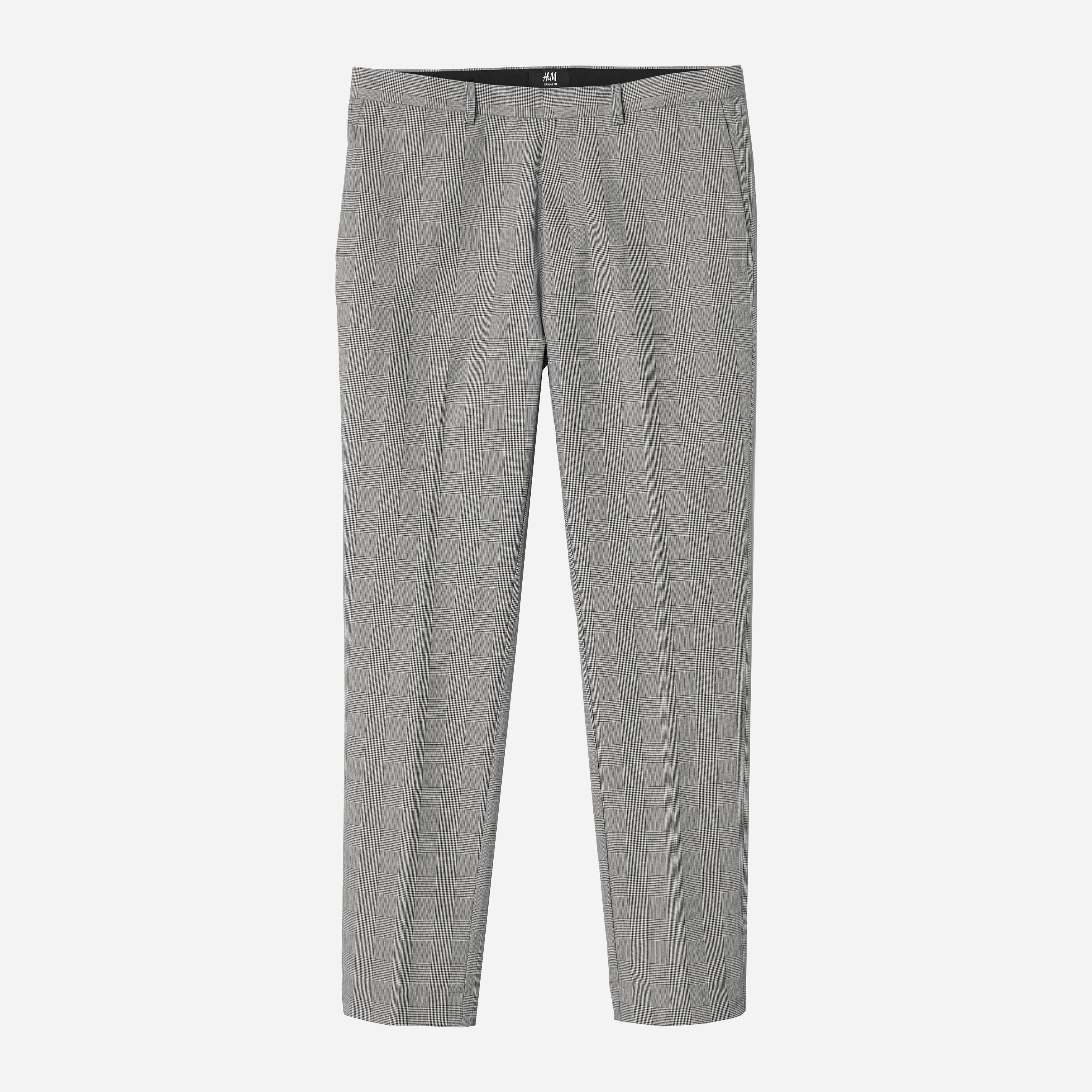 

Брюки H&M 6070097-ADLJ 56 Белые с черным