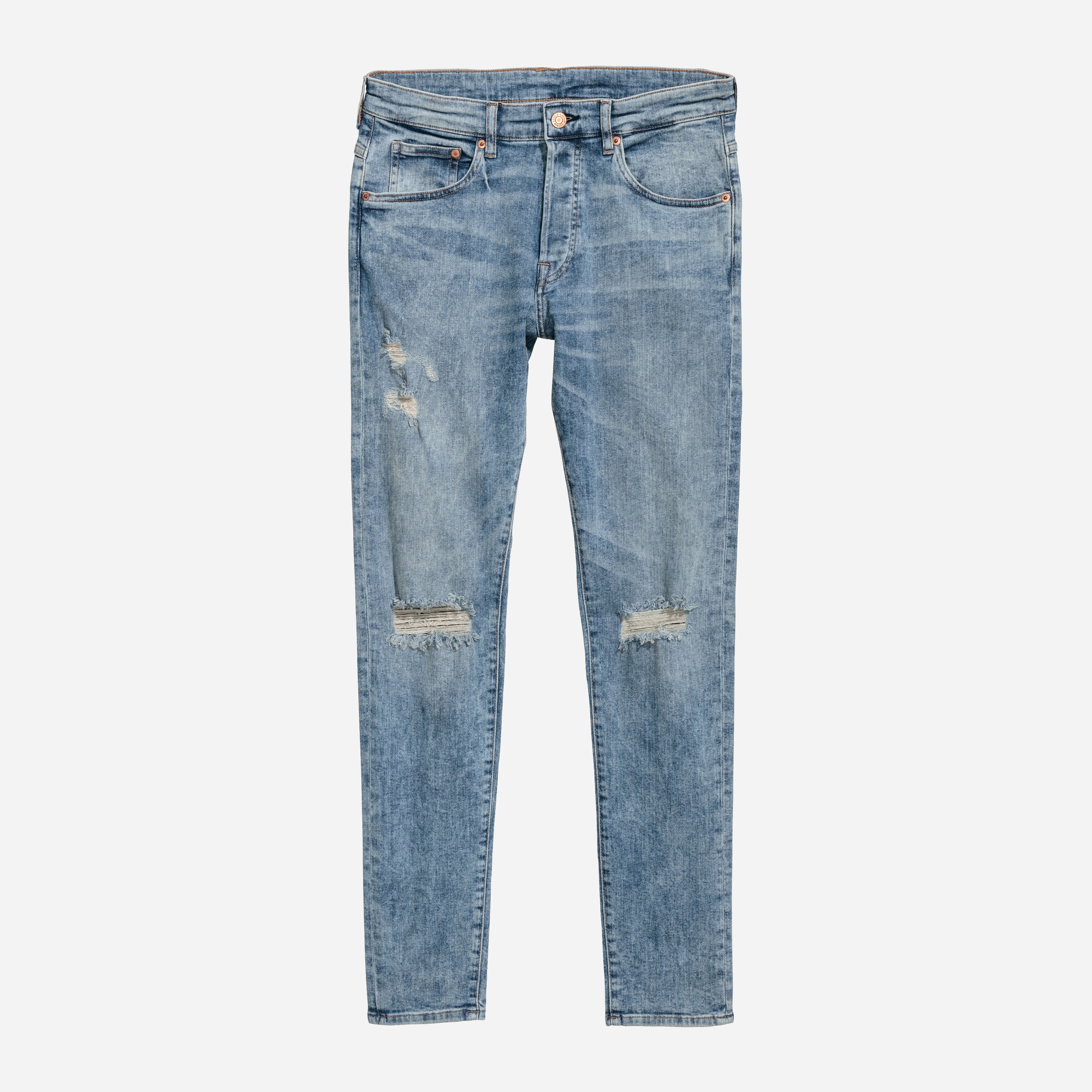 

Джинсы H&M 6055167-ACWX 31/34 Светло-синие
