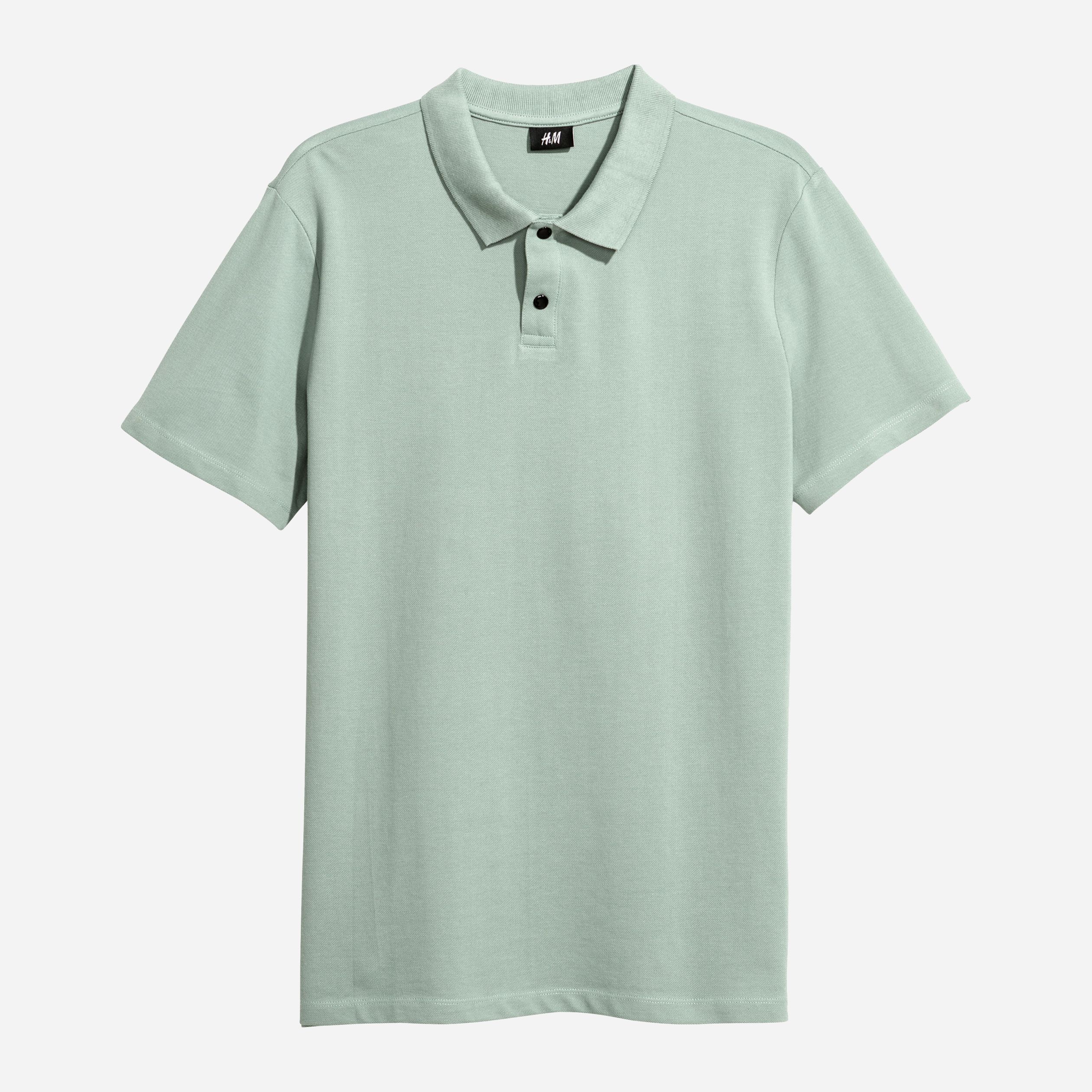 

Поло H&M 6015657-ACUB XXL Бледно-зеленое