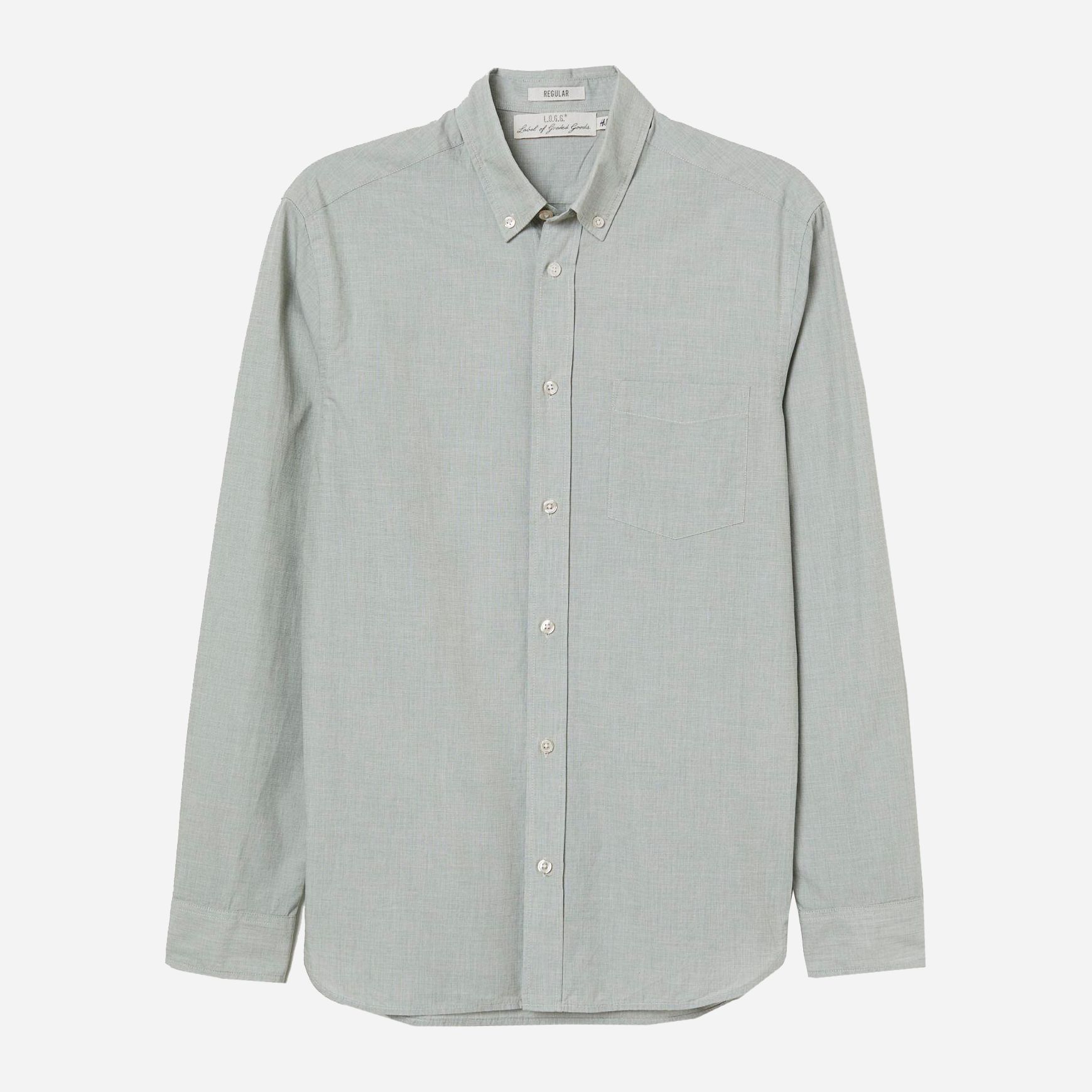 

Рубашка H&M 5600308-ADVB XS Зеленая