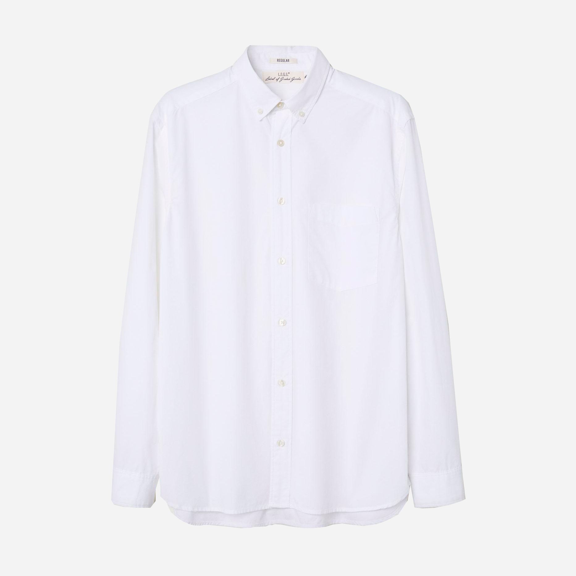 

Рубашка H&M 5600308-ACTS  Белая, Рубашка H&M 5600308-ACTS L Белая