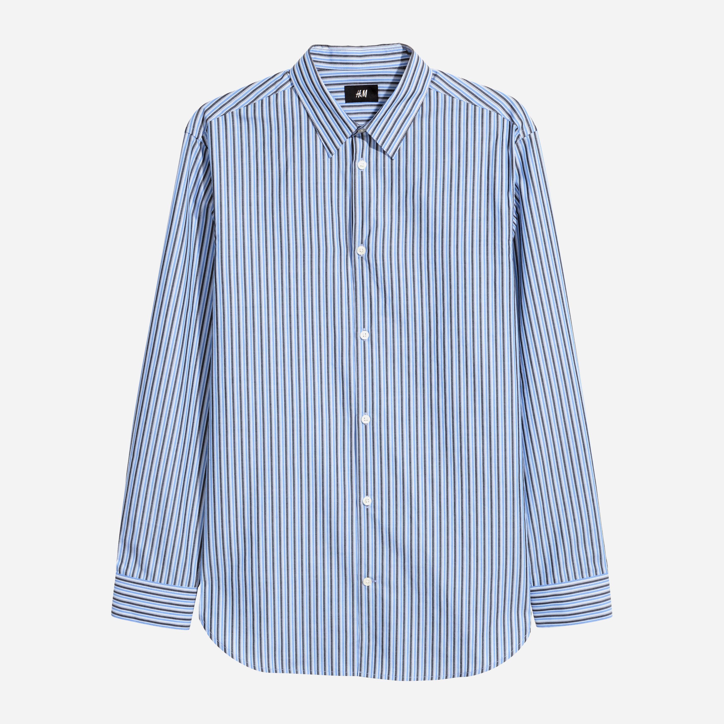 

Рубашка H&M 5471046-ABBC M Синяя