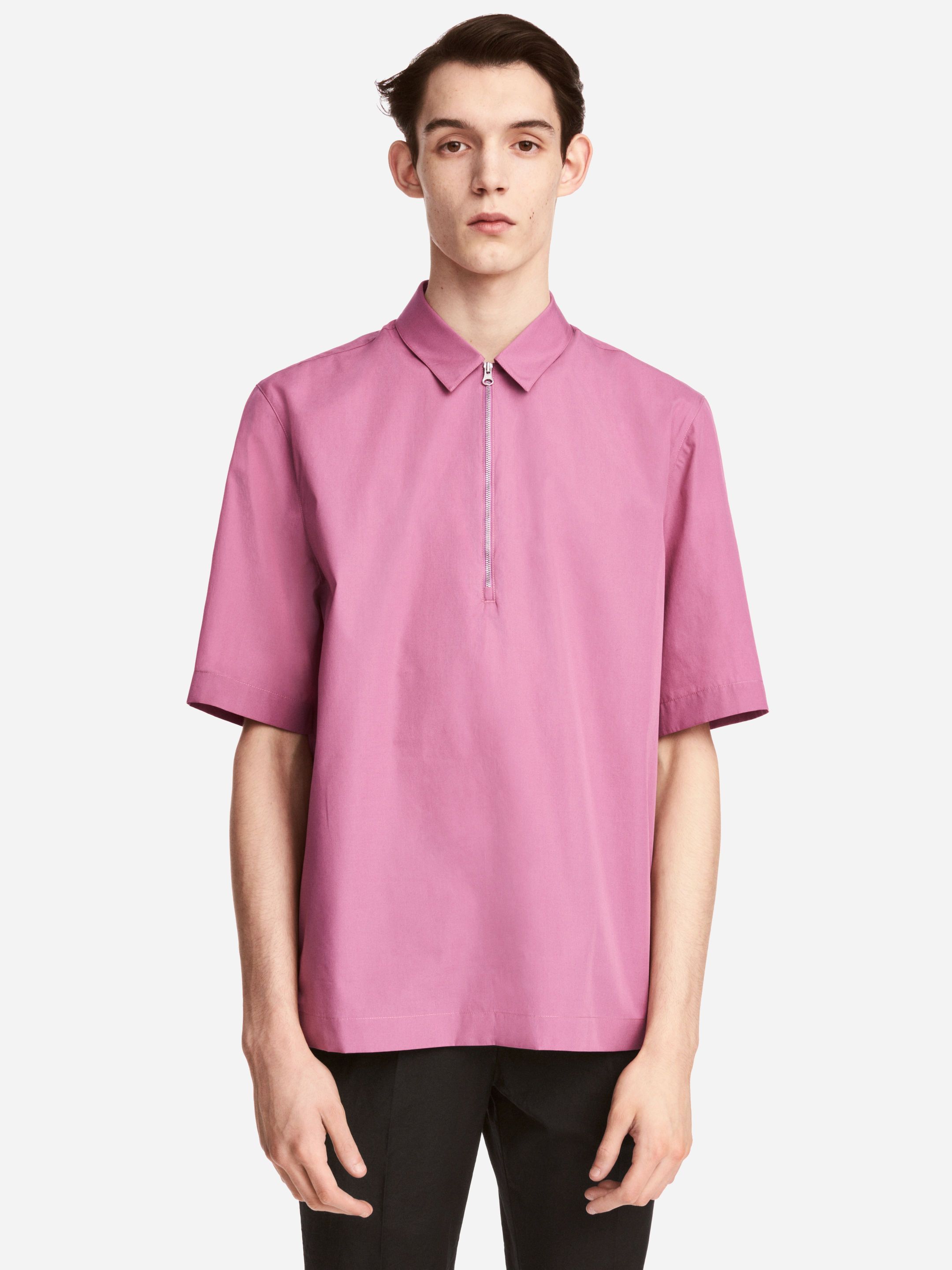 

Рубашка H&M 5191235-ACVN M Малиновая