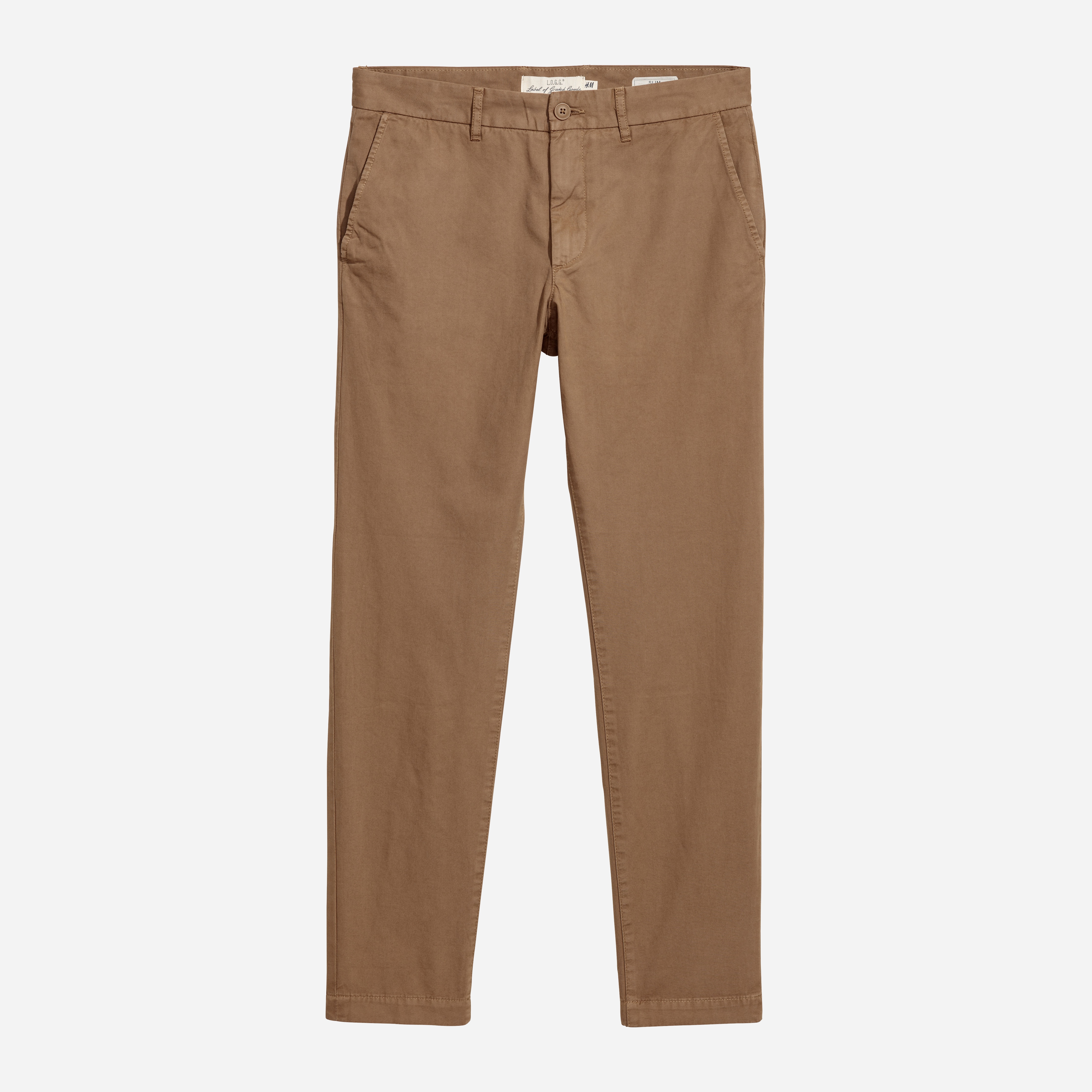 

Брюки H&M 4919136-ACWQ 38 Светло-коричневые