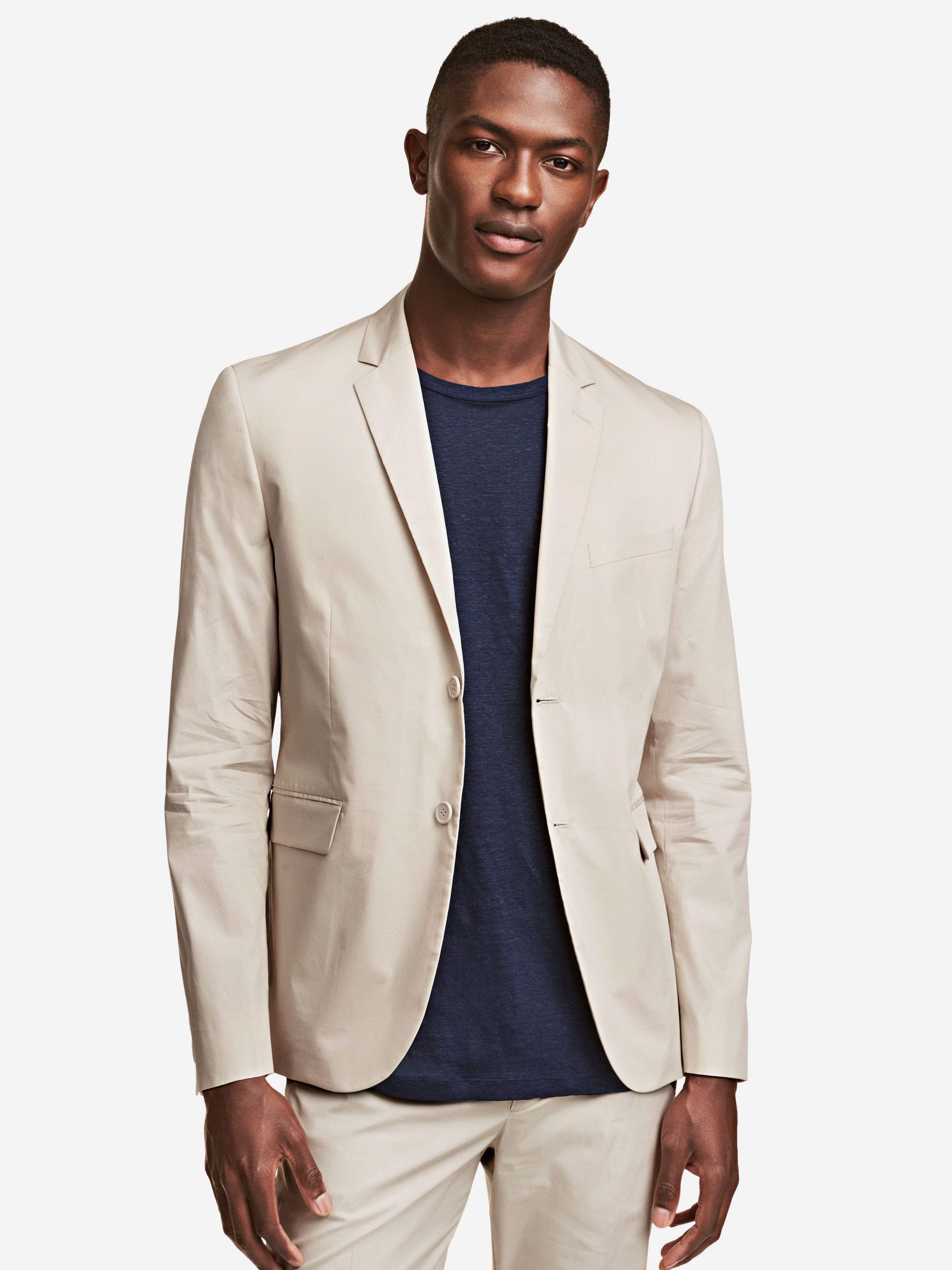 

Пиджак H&M 4512945-ACTQ 48 Бежевый