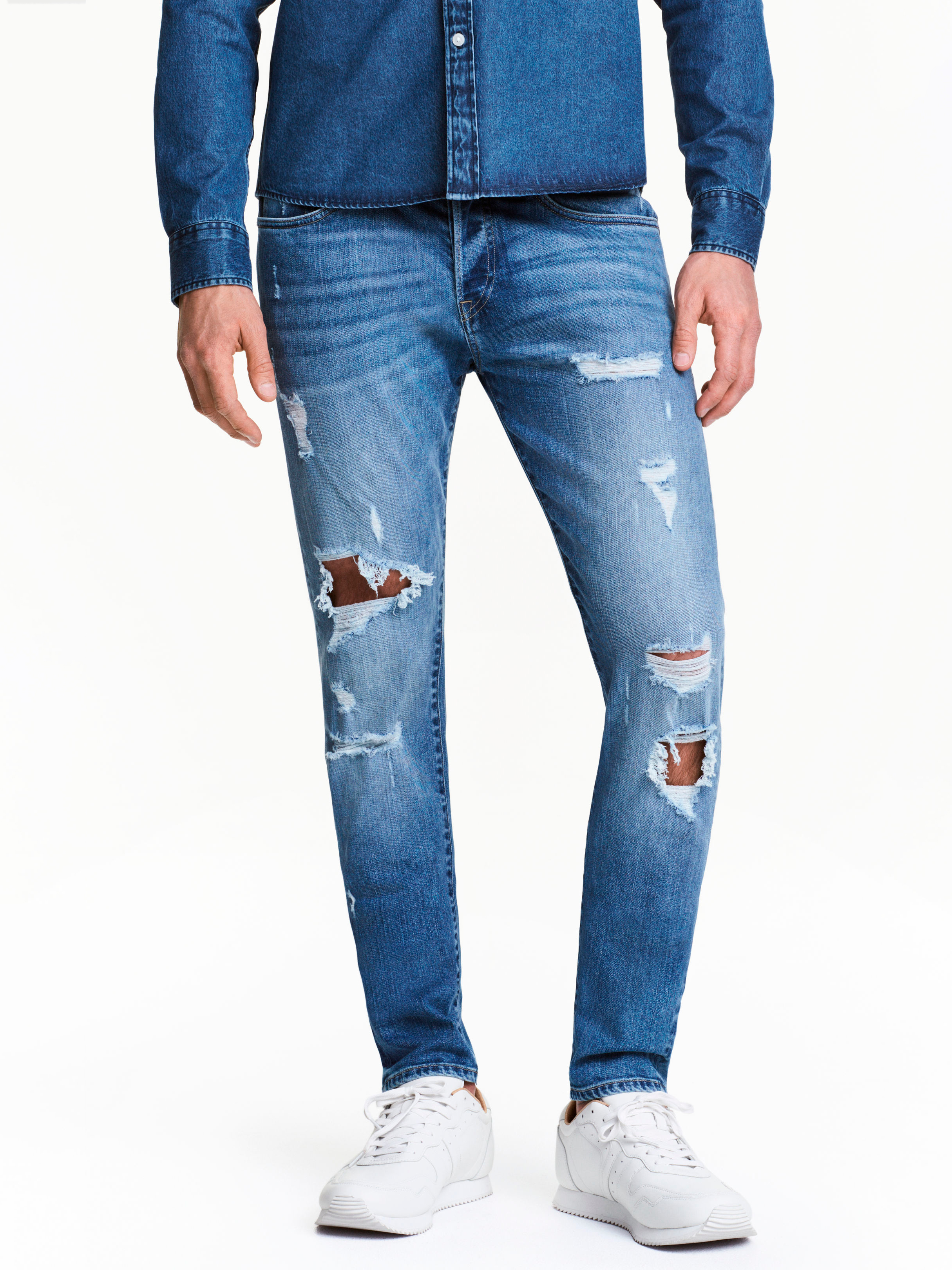

Джинсы H&M 4271595-ACXD 28/34 Синие