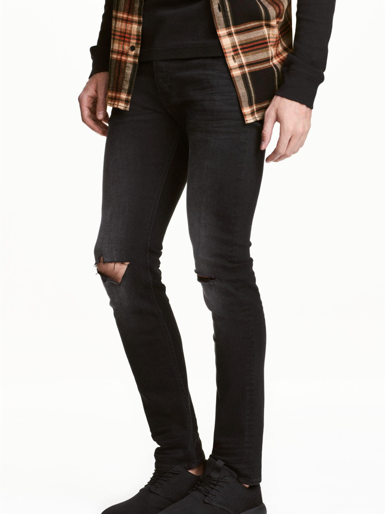 

Джинсы H&M 4241865-AANT 34 Черно-серые