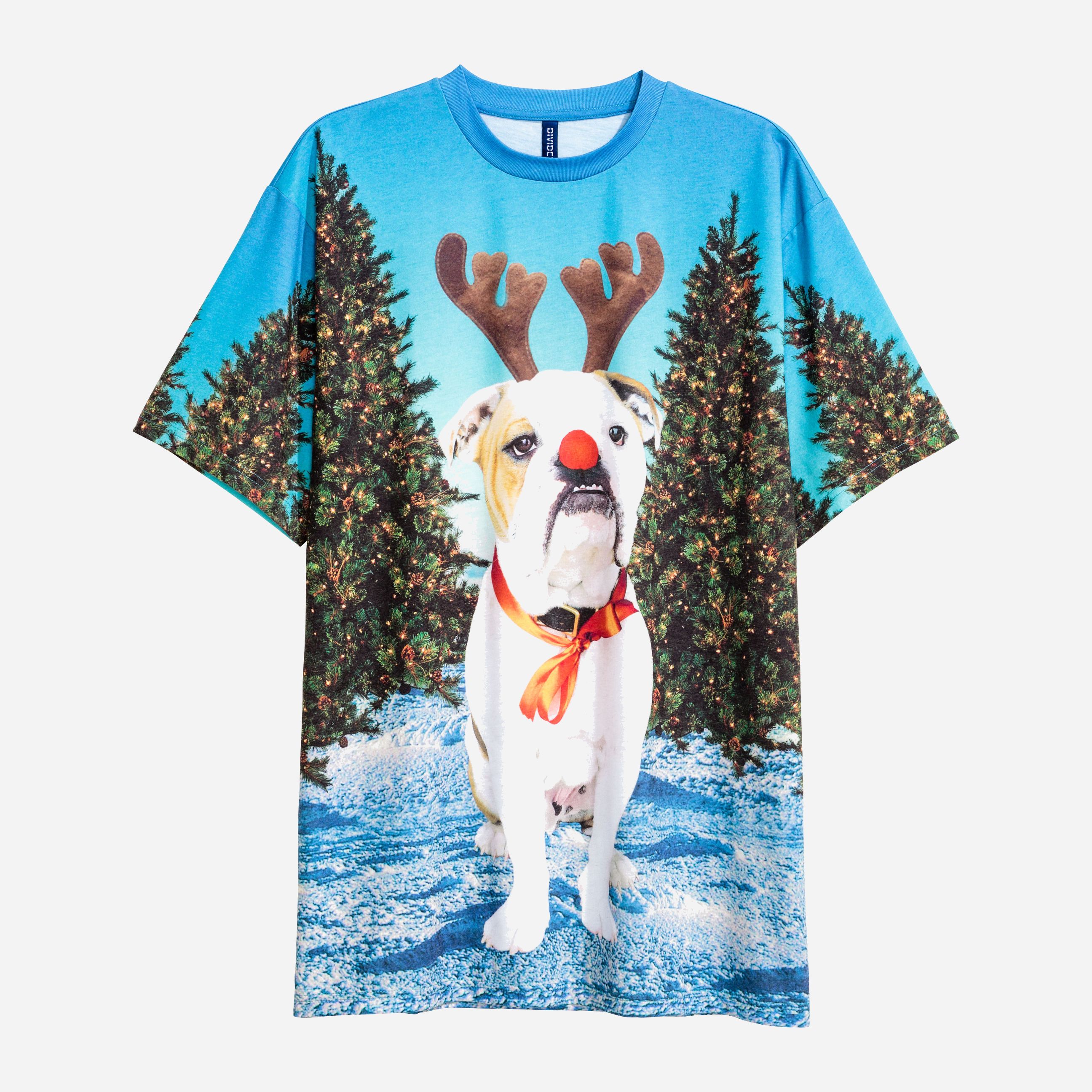

Футболка H&M 4231654-AASX M Голубая