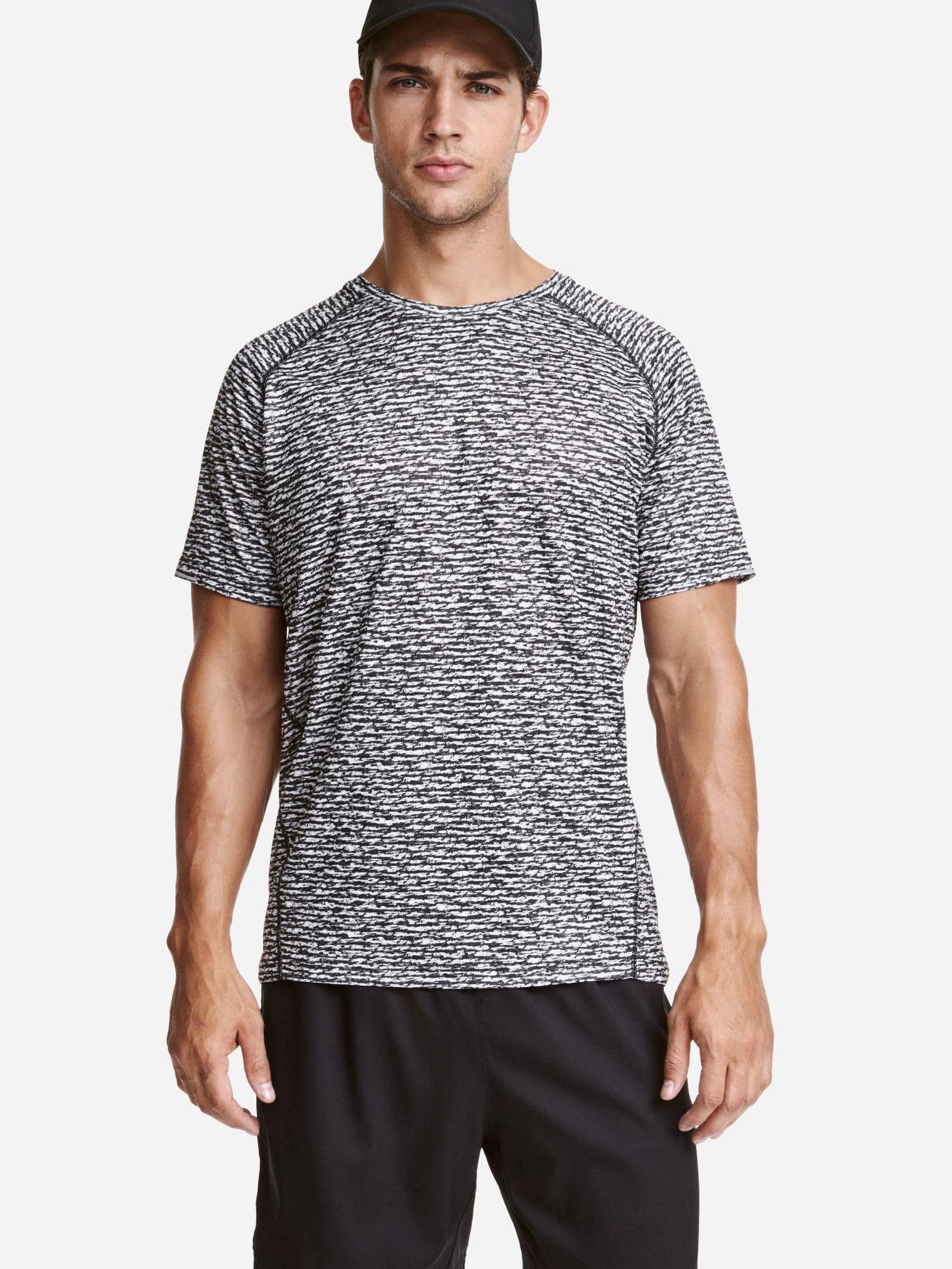 

Футболка H&M 4213874-ABOU XXL Черная с белым