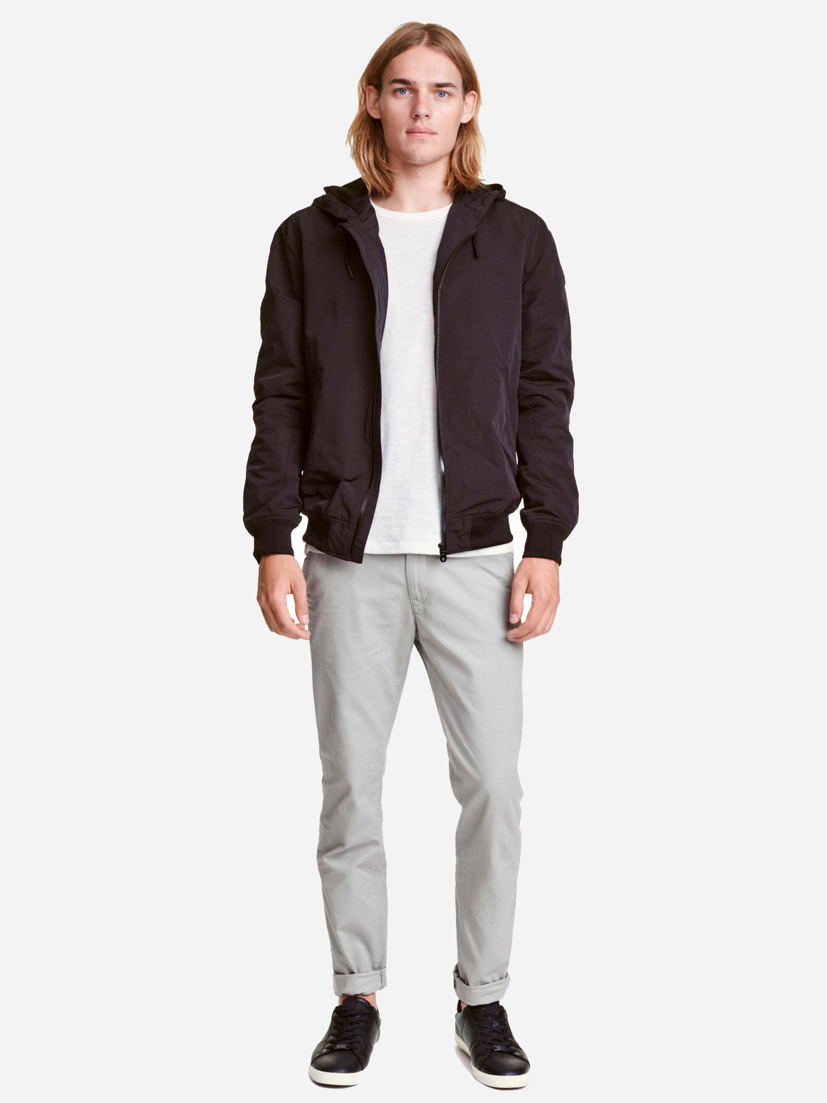 

Брюки H&M 3496375-ABKU 34 Серые