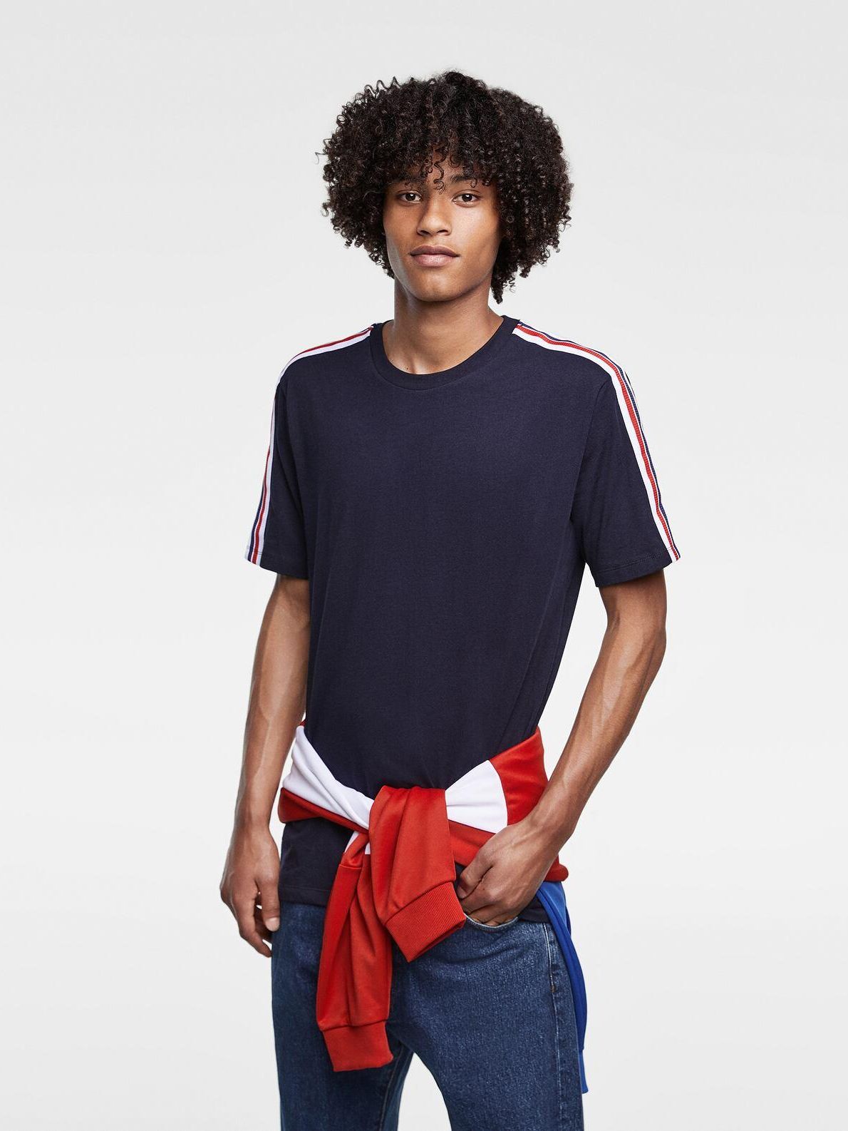

Футболка Zara 0679/300/401-AEIA XL Темно-синяя