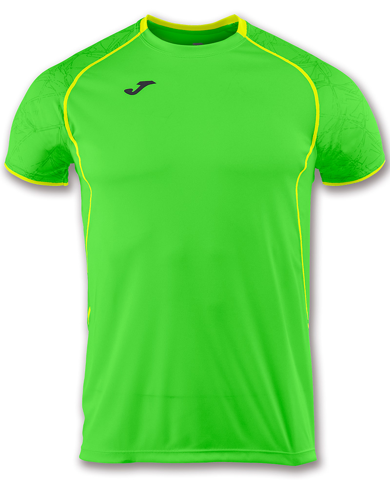 

Футболка игровая Joma Olimpia 100736.020 цвет: салатовый/желтый, размер XS