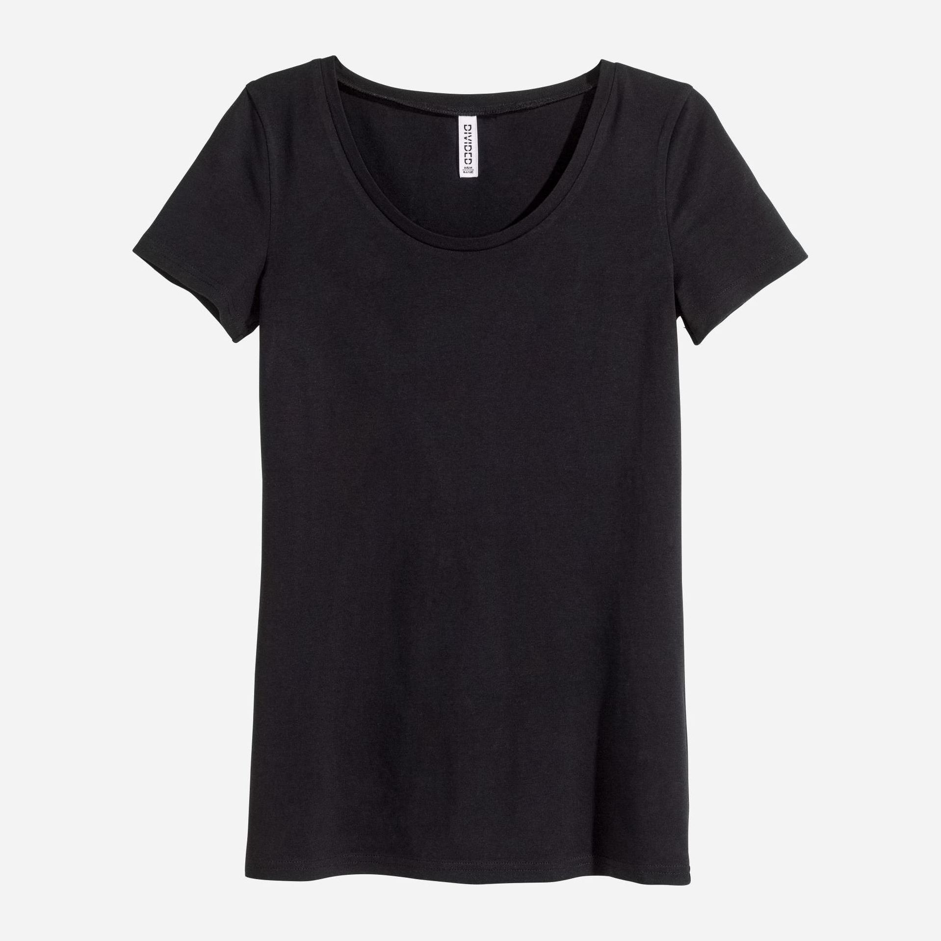

Футболка H&M 3063077a92 L Черная