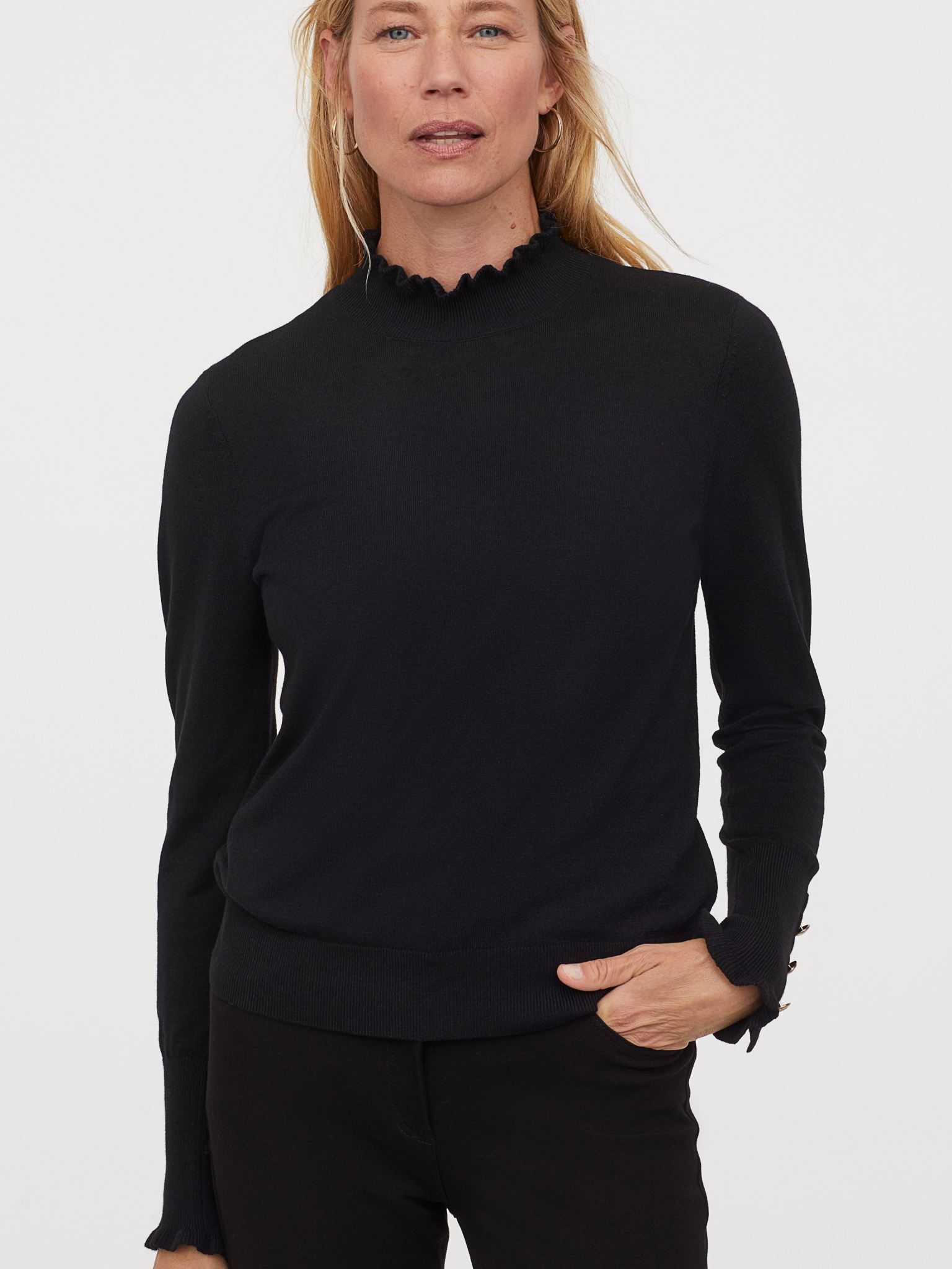 

Гольф H&M 908292a99 L Черный