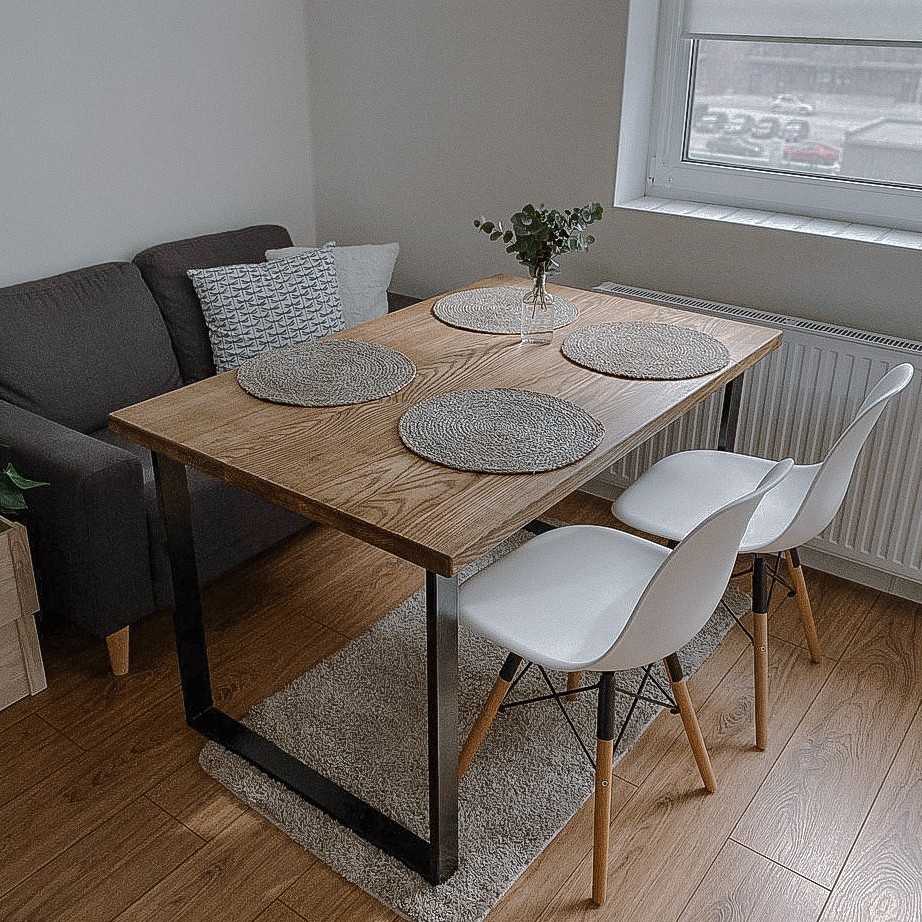 

Деревянный стол в стиле loft HomeDeco 130х70 Ясень