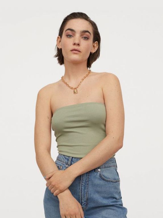 

Топ H&M 840351a99 S Зеленый
