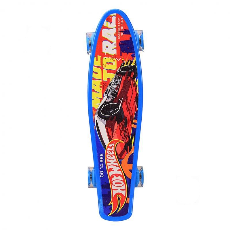 

Пенни Борд Hot Wheels со светящимися колесами 56 х 15 см Синий (22252983)